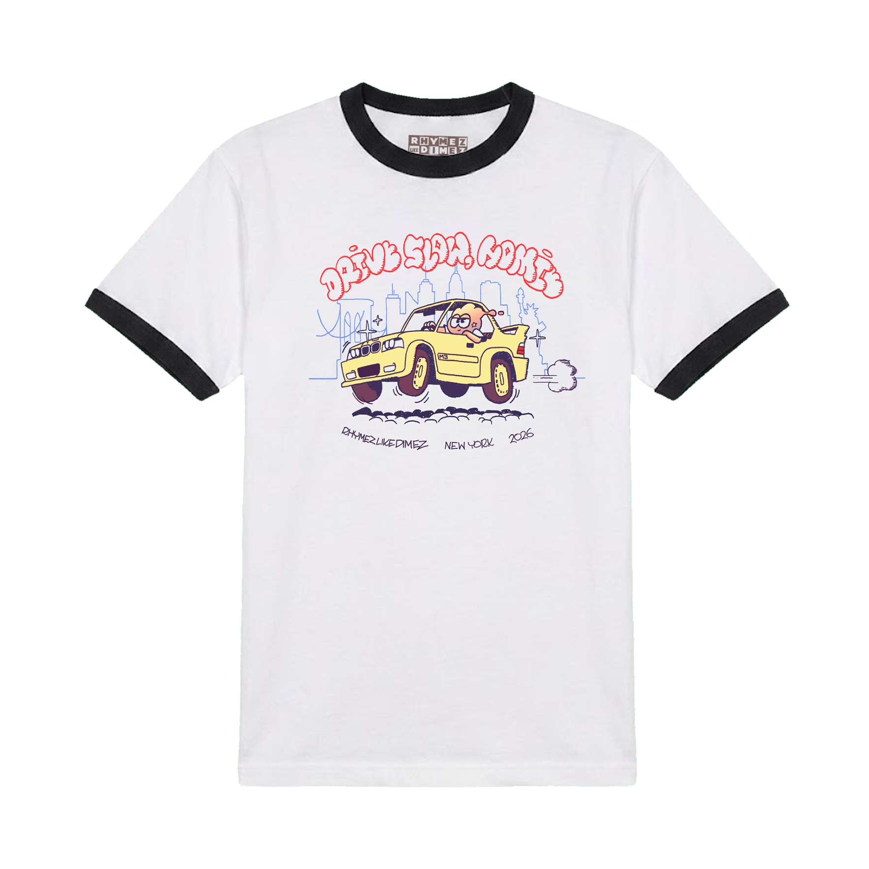 未使用　chiiiibag Ringer T-shirt NITROSTALGIA RINGER TEE – rhymezlikedimez