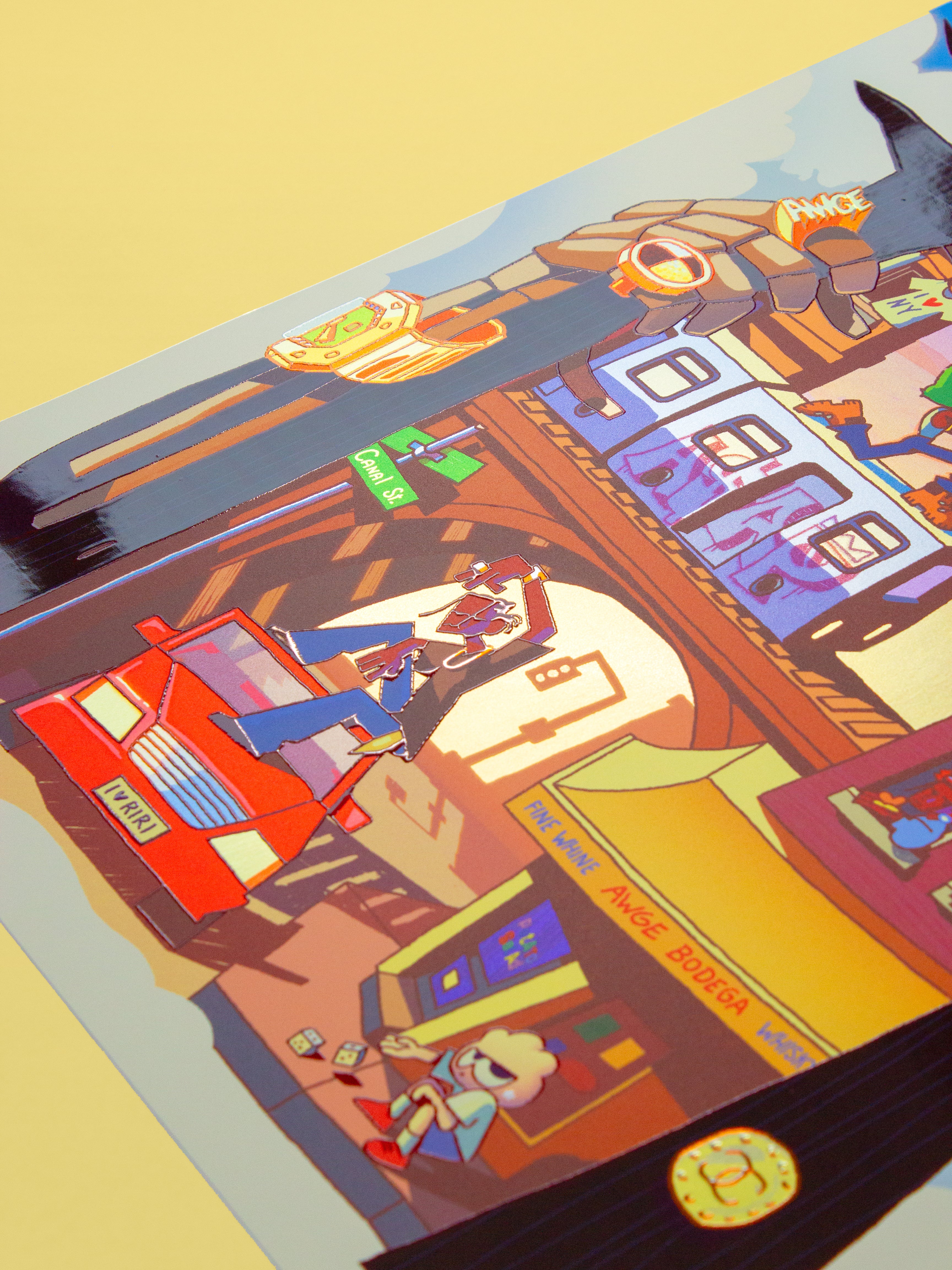 Limited Fine Art Print: "A$AP SKELLINGTON"